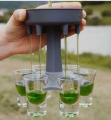 6-Shot Wine Dispenser and Holder