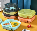 Lunch Bento Box with 3 dividers