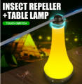 2 IN 1 Insect Repellent Fan with Lamp