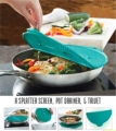 Foldable Spill Stopper Silicone Lid