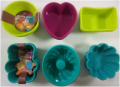  6 shapes cake molds