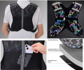 Upgraded Soft Iron Fully Reflective Weighted Vest